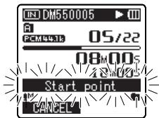 OLYMPUS DM-450 - Press the ERASE button again. - 1