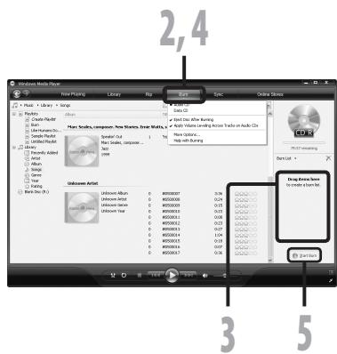 OLYMPUS DM-450 - Windows Media Player 11 - 1