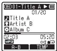 OLYMPUS DM-450 - Bookmark mode - 2
