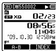 OLYMPUS DM-450 - Operation of the folders for voice recordings: - 4