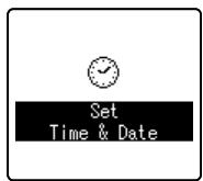 OLYMPUS DM-450 - Setting time and date [Time &amp; Date] - 1