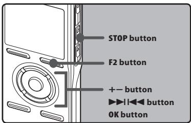 OLYMPUS DM-450 - Changing the time and date - 1