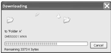 OLYMPUS DM-450 - Download complete. - 1
