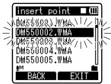 OLYMPUS DM-450 - Rearranging files [Replace] - 3