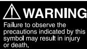 OLYMPUS FL-36 R - Safety precautions (Be sure to read and observe the following) - 2