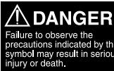 OLYMPUS FL-36 R - Safety precautions (Be sure to read and observe the following) - 1