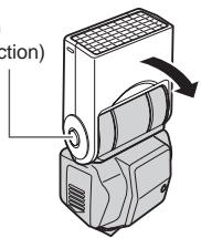OLYMPUS FL-36 R - Attaching to the camera - 2