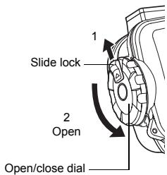 OLYMPUS PT-050 - Open the Case - 1