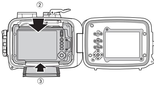 OLYMPUS PT-051 - Load the digital camera - 1