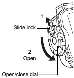 OLYMPUS PT-051 - Open the Case - 1