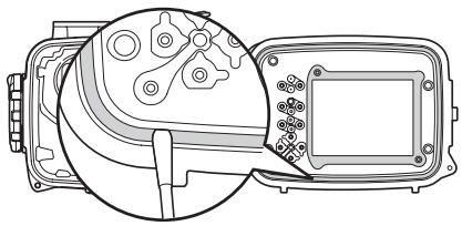 OLYMPUS PT-051 - Remove any sand, dirt, etc. - 2