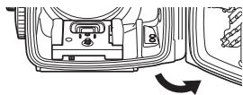 OLYMPUS PT-E05 - How to attach and detach the camera table - 1