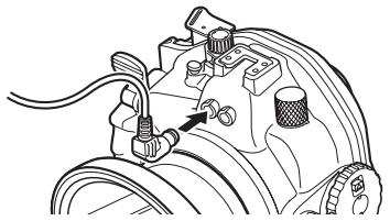 OLYMPUS PT-E05 - Connecting the underwater optical fiber cable - 1