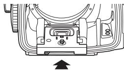 OLYMPUS PT-E05 - How to attach and detach the camera table - 4