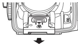 OLYMPUS PT-E06 - How to attach and detach the camera table - 2