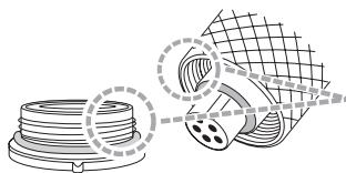 OLYMPUS PT-E06 - Maintenance of the threaded sections on the TTL cable and TTL cable connector - 1