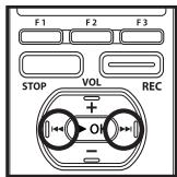 OLYMPUS DM-3, DM-5, DM-650, DM-670 - Clearing an index mark - 2
