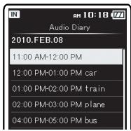 OLYMPUS DM-3, DM-5, DM-650, DM-670 - Deleting a schedule - 8