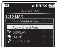 OLYMPUS DM-3, DM-5, DM-650, DM-670 - Add a schedule - 4