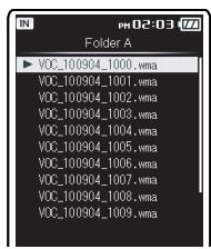 OLYMPUS DM-3,  DM-5,  DM-650,  DM-670 - When searching using the [Browse] search - 4