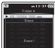 OLYMPUS DM-3,  DM-5,  DM-650,  DM-670 - Press the ^+ button to select [Start], and then press the OK button. - 3