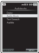 OLYMPUS DM-3, DM-5, DM-650, DM-670 - About the folder for electronic book contents and text files - 7