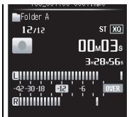 OLYMPUS DM-3, DM-5, DM-650, DM-670 - Press the REC button to start recording. - 2