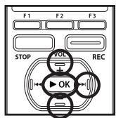 OLYMPUS DM-3,  DM-5,  DM-650,  DM-670 - When searching using the [Artist] search - 1
