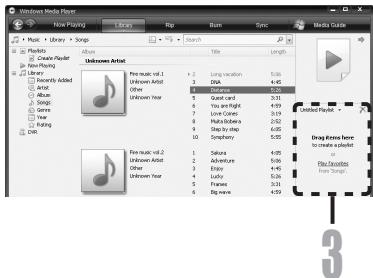 OLYMPUS DM-3, DM-5, DM-650, DM-670 - Windows Media Player 11 - 2
