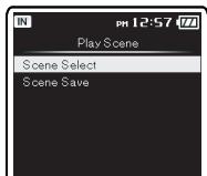 OLYMPUS DM-3, DM-5, DM-650, DM-670 - Press the + or - button to select the item to set, and then press the OK or I button. - 2