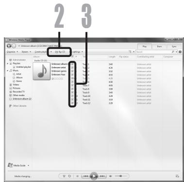 OLYMPUS DM-3, DM-5, DM-650, DM-670 - Windows Media Player 12 - 1