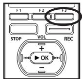 OLYMPUS DM-3, DM-5, DM-650, DM-670 - Performing menu settings during recording, playback, and stop modes - 1