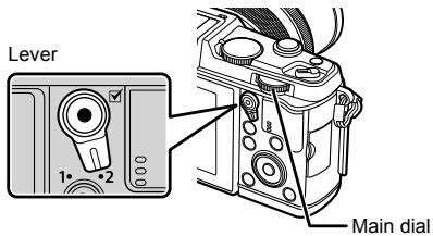 OLYMPUS E-P5 - Adjusting color (white balance) - 1