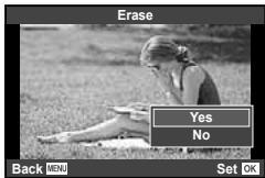 OLYMPUS E-P5 - Erasing images - 2