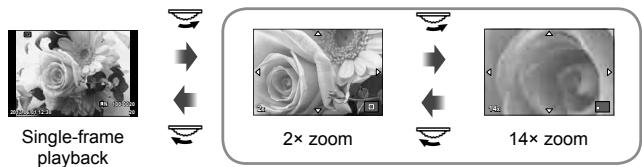 OLYMPUS E-P5 - Playback zoom (close-up playback) - 1