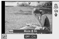 OLYMPUS E-P5 - Movie sound options (recording sound with movies) - 1