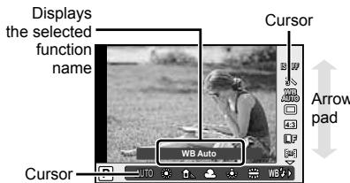 OLYMPUS E-P5 - Available settings - 1