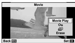 OLYMPUS E-PM1 - Viewing movies - 1