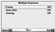 OLYMPUS E-PM1 - Recording multiple exposures in a single image (multiple exposure) - 1