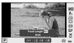 OLYMPUS E-PM1 - Focal length - 1
