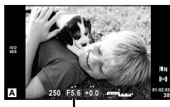 OLYMPUS E-PM1 - Choosing aperture (A aperture-priority mode) - 2