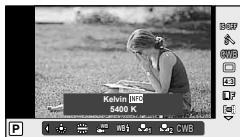 OLYMPUS E-PM1 - Color temperature - 1
