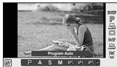 OLYMPUS E-PM1 - Adding effects to a movie - 1