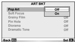OLYMPUS E-PM1 - ART BKT (ART bracketing) - 1