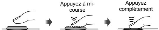 OLYMPUS E-M10 - Pression du déclencheur à mi-course et à fond - 1