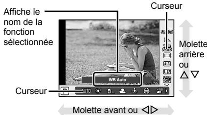 OLYMPUS E-M10 - Réglages disponibles - 1