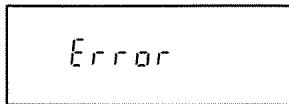 FRISQUET PRESTIGE - Messages d'erreur - 3