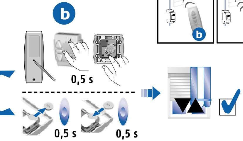 SOMFY ALTUS RTS - Suppression de la position intermédiaire - 3