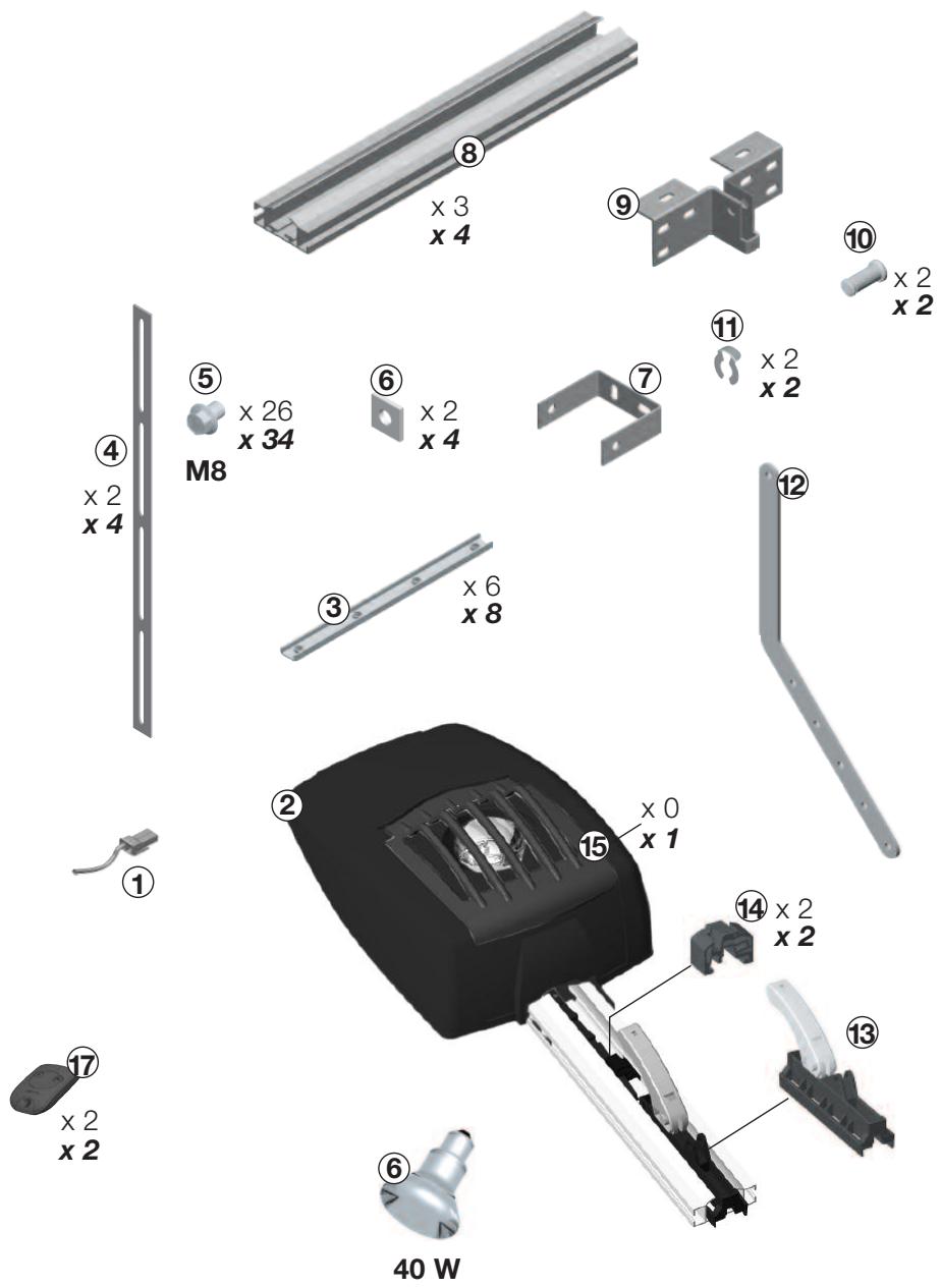 SOMFY GDK 4000 - 3