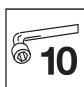 SOMFY GDK 4000 - Mise en place des attaches - 7